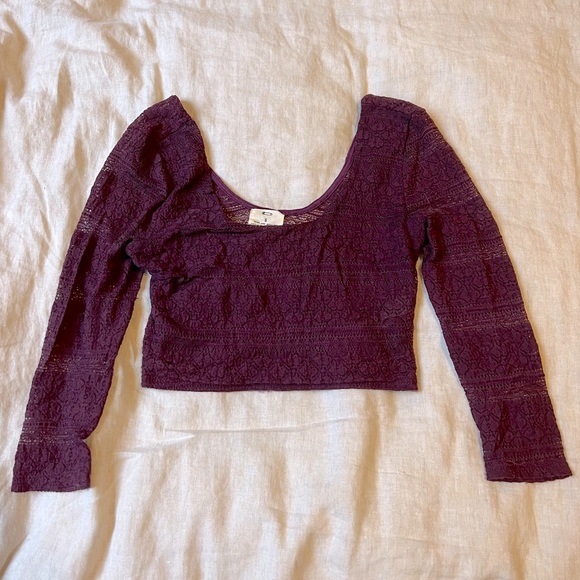 Urban Outfitters Lace Crop Top - Picture 1 of 6